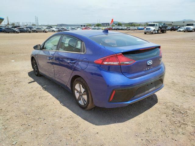 Photo 2 VIN: KMHC65LC0KU167397 - HYUNDAI IONIQ BLUE 