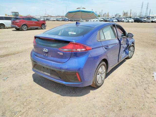 Photo 3 VIN: KMHC65LC0KU167397 - HYUNDAI IONIQ BLUE 