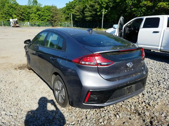 Photo 2 VIN: KMHC65LC0KU167805 - HYUNDAI IONIQ BLUE 