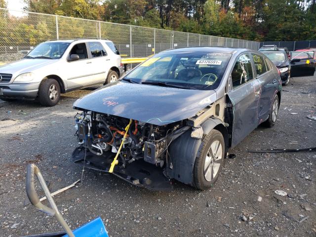 Photo 1 VIN: KMHC65LC0KU171367 - HYUNDAI IONIQ BLUE 