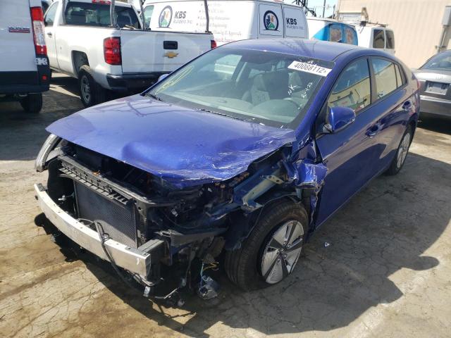 Photo 1 VIN: KMHC65LC0KU176018 - HYUNDAI IONIQ BLUE 