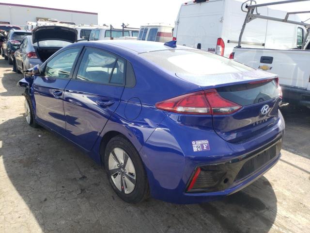 Photo 2 VIN: KMHC65LC0KU176018 - HYUNDAI IONIQ BLUE 