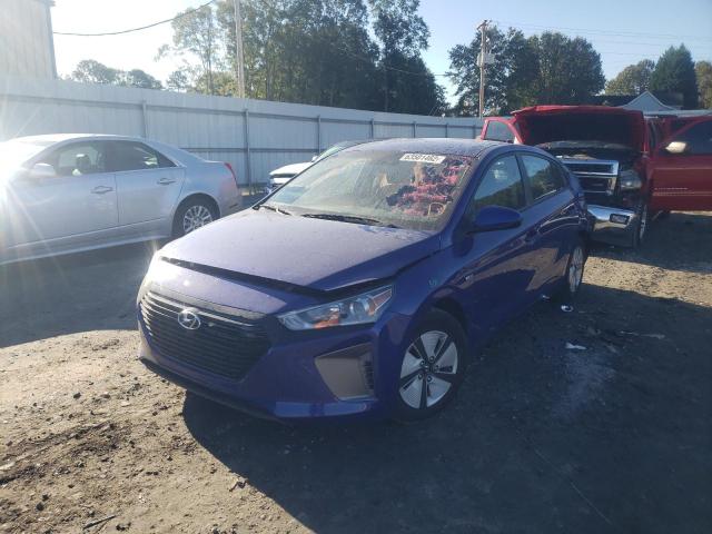 Photo 1 VIN: KMHC65LC0KU179419 - HYUNDAI IONIQ BLUE 