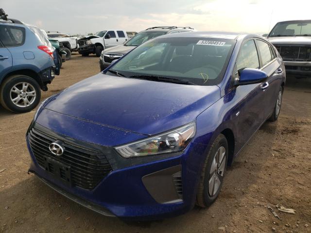 Photo 1 VIN: KMHC65LC0KU179646 - HYUNDAI IONIQ BLUE 