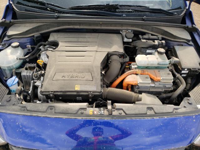 Photo 6 VIN: KMHC65LC0KU179646 - HYUNDAI IONIQ BLUE 