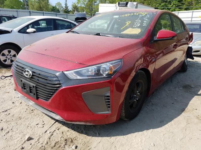 Photo 1 VIN: KMHC65LC0KU181008 - HYUNDAI IONIQ BLUE 