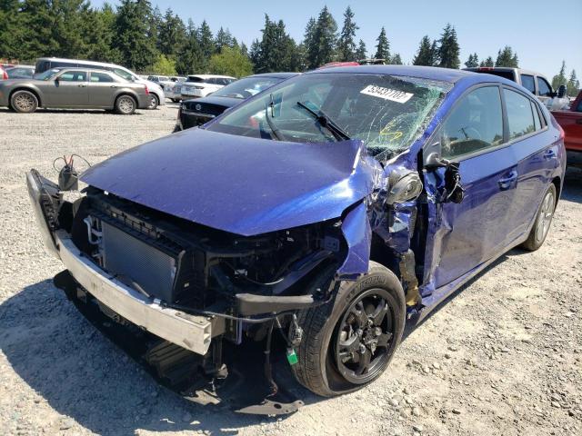 Photo 1 VIN: KMHC65LC1KU125059 - HYUNDAI IONIQ BLUE 