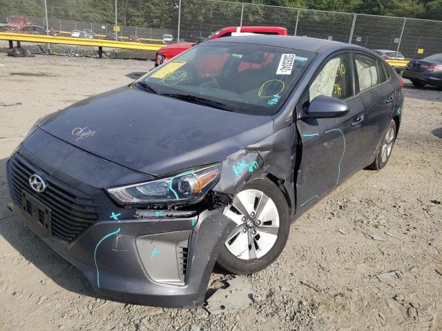 Photo 1 VIN: KMHC65LC1KU166694 - HYUNDAI IONIQ BLUE 