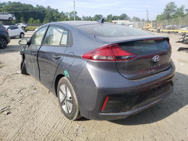 Photo 2 VIN: KMHC65LC1KU166694 - HYUNDAI IONIQ BLUE 