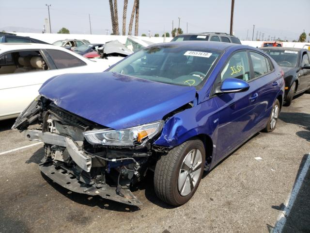 Photo 1 VIN: KMHC65LC1KU173905 - HYUNDAI IONIQ BLUE 