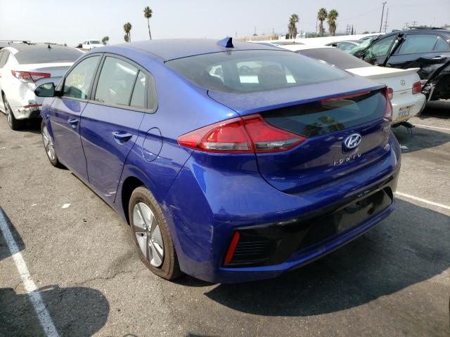 Photo 2 VIN: KMHC65LC1KU173905 - HYUNDAI IONIQ BLUE 