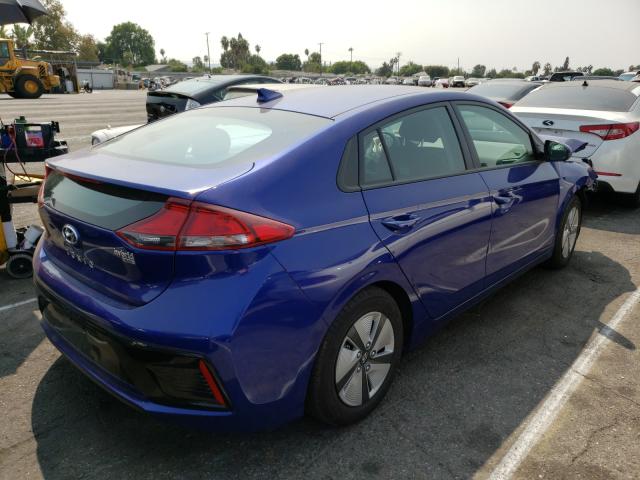 Photo 3 VIN: KMHC65LC1KU173905 - HYUNDAI IONIQ BLUE 