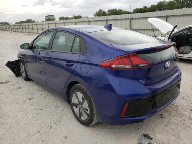 Photo 2 VIN: KMHC65LC1KU183768 - HYUNDAI IONIQ BLUE 