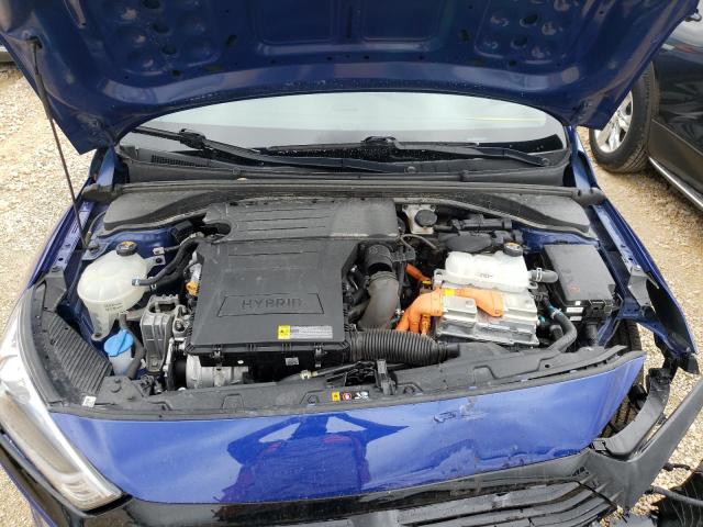 Photo 6 VIN: KMHC65LC1KU183768 - HYUNDAI IONIQ BLUE 