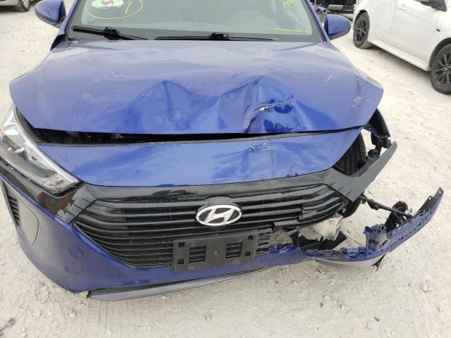 Photo 8 VIN: KMHC65LC1KU183768 - HYUNDAI IONIQ BLUE 