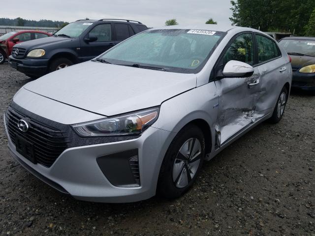 Photo 1 VIN: KMHC65LC2HU039929 - HYUNDAI IONIQ BLUE 