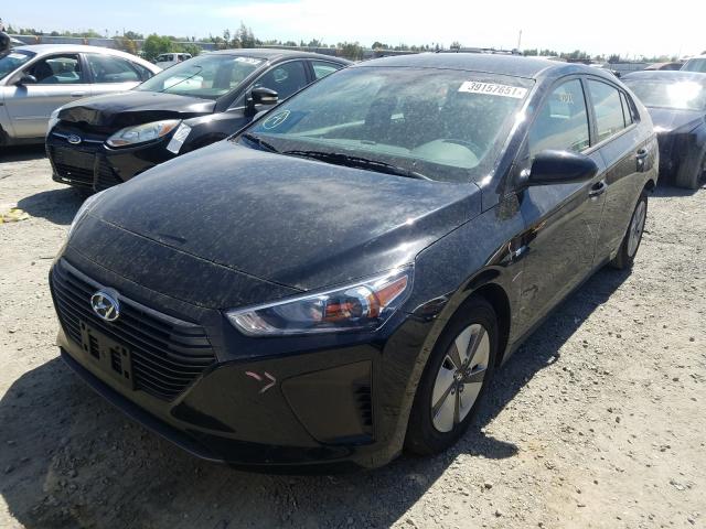 Photo 1 VIN: KMHC65LC2KU167627 - HYUNDAI IONIQ BLUE 