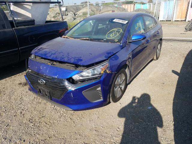 Photo 1 VIN: KMHC65LC2KU176022 - HYUNDAI IONIQ BLUE 