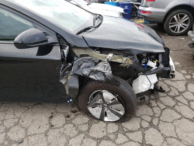 Photo 8 VIN: KMHC65LC2KU176182 - HYUNDAI IONIQ BLUE 