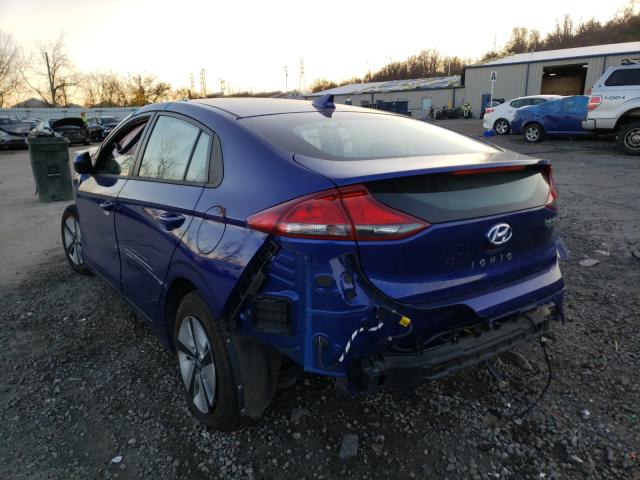 Photo 2 VIN: KMHC65LC2KU178904 - HYUNDAI IONIQ BLUE 