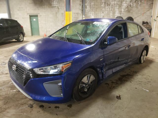 Photo 1 VIN: KMHC65LC2KU179065 - HYUNDAI IONIQ BLUE 