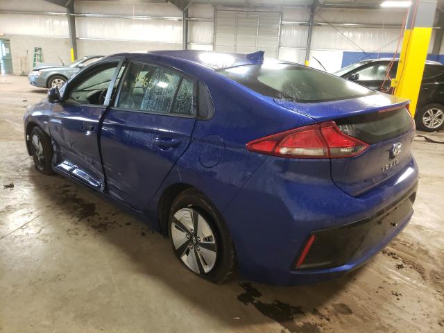 Photo 2 VIN: KMHC65LC2KU179065 - HYUNDAI IONIQ BLUE 