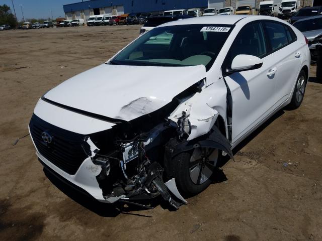 Photo 1 VIN: KMHC65LC3JU068801 - HYUNDAI IONIQ BLUE 