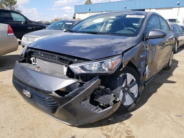 Photo 1 VIN: KMHC65LC3KU162565 - HYUNDAI IONIQ BLUE 