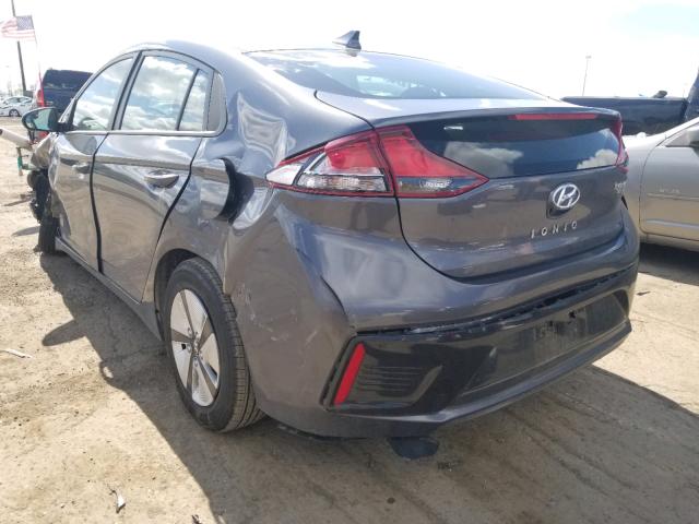 Photo 2 VIN: KMHC65LC3KU162565 - HYUNDAI IONIQ BLUE 