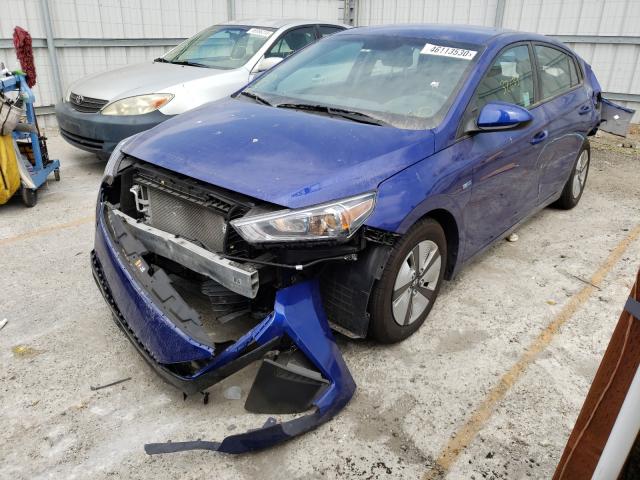 Photo 1 VIN: KMHC65LC3KU166602 - HYUNDAI IONIQ BLUE 