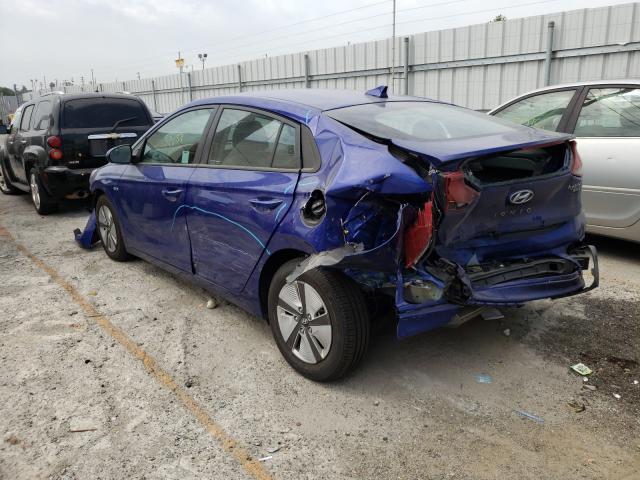 Photo 2 VIN: KMHC65LC3KU166602 - HYUNDAI IONIQ BLUE 