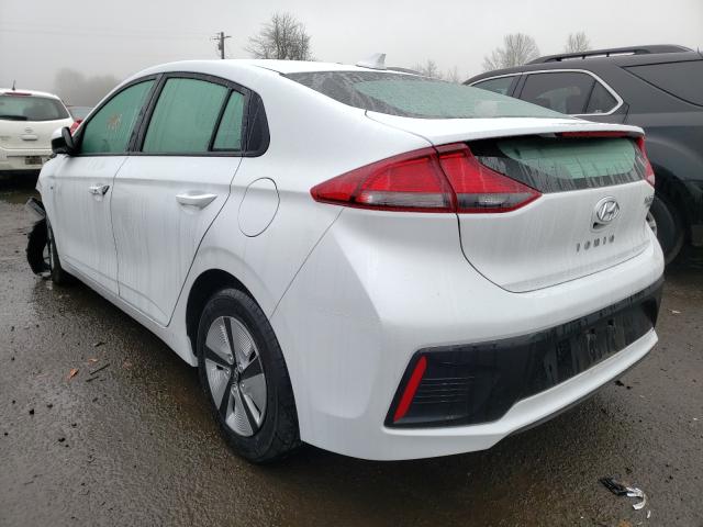 Photo 2 VIN: KMHC65LC3KU173789 - HYUNDAI IONIQ BLUE 