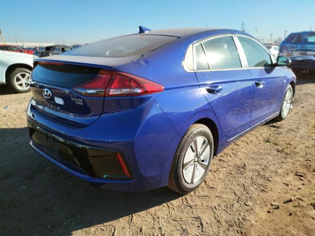 Photo 3 VIN: KMHC65LC3KU175350 - HYUNDAI IONIQ BLUE 