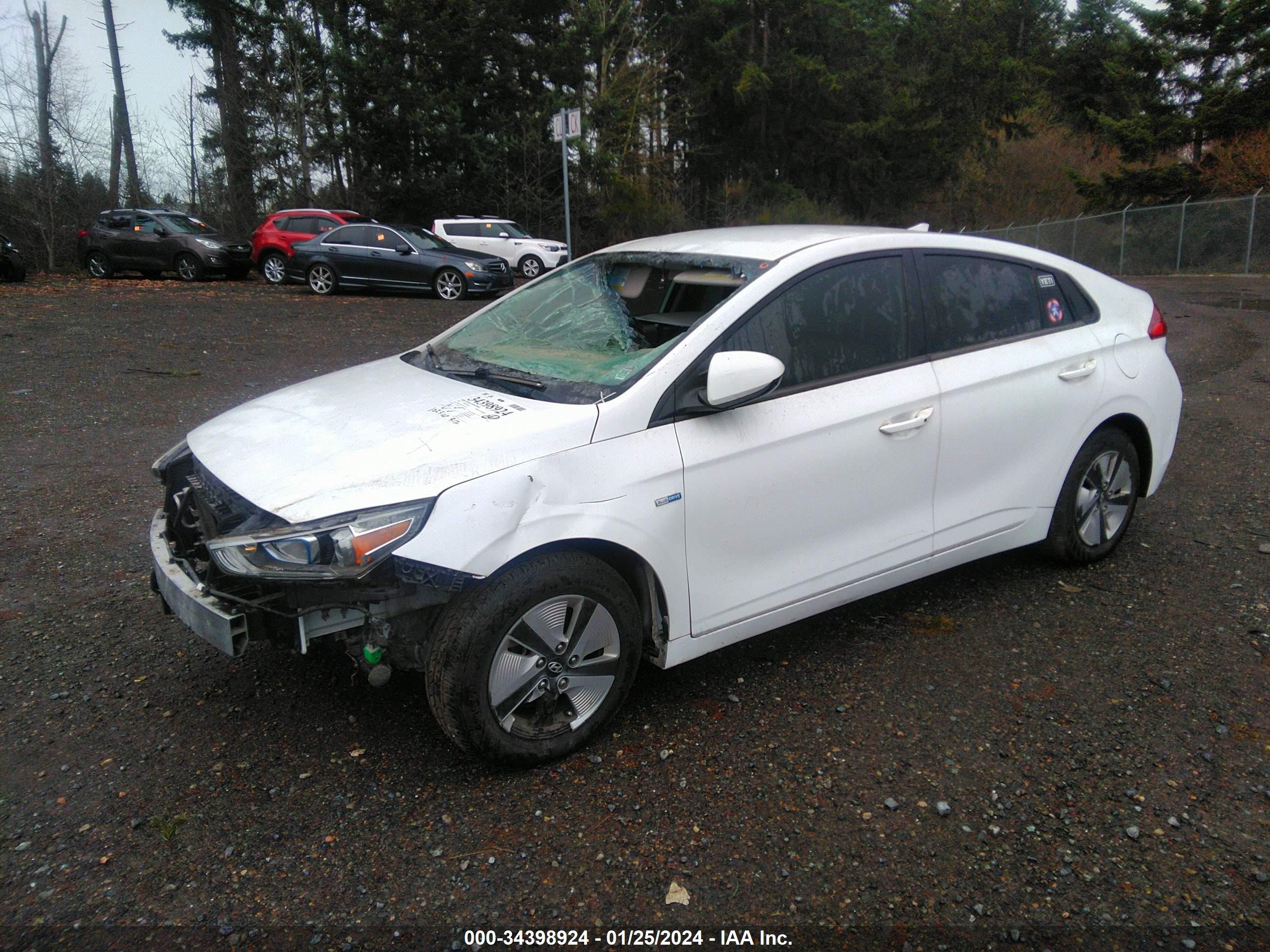 Photo 1 VIN: KMHC65LC4HU024378 - HYUNDAI IONIQ 