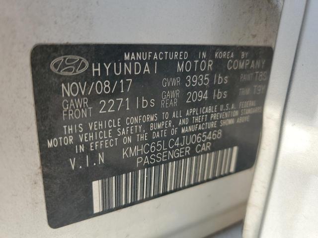 Photo 11 VIN: KMHC65LC4JU065468 - HYUNDAI IONIQ 