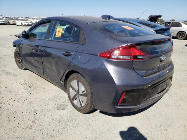 Photo 2 VIN: KMHC65LC4KU174191 - HYUNDAI IONIQ BLUE 