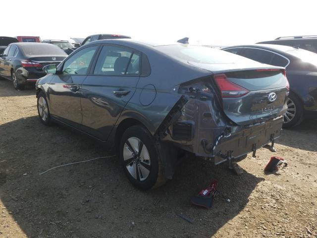 Photo 2 VIN: KMHC65LC4KU175289 - HYUNDAI IONIQ BLUE 