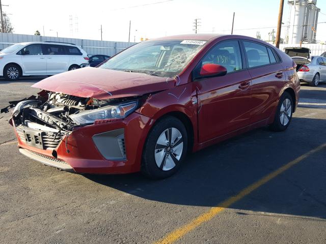 Photo 1 VIN: KMHC65LC4KU179956 - HYUNDAI IONIQ BLUE 