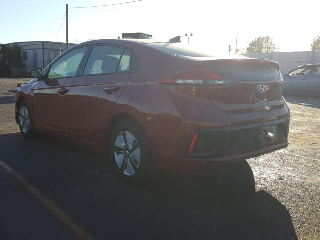 Photo 2 VIN: KMHC65LC4KU179956 - HYUNDAI IONIQ BLUE 