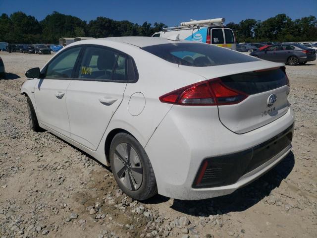 Photo 2 VIN: KMHC65LC5HU023966 - HYUNDAI IONIQ BLUE 