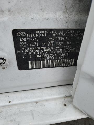 Photo 11 VIN: KMHC65LC5HU038919 - HYUNDAI IONIQ 