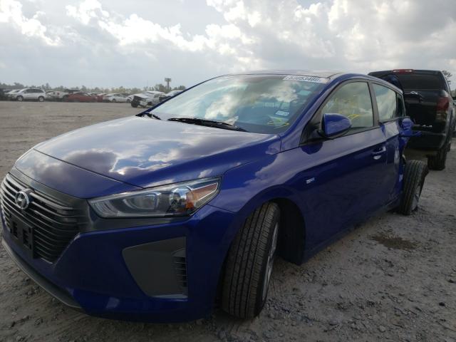 Photo 1 VIN: KMHC65LC5KU165760 - HYUNDAI IONIQ BLUE 