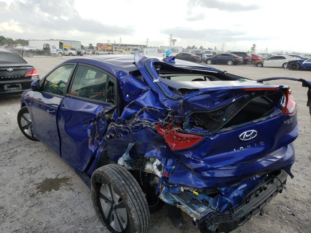 Photo 2 VIN: KMHC65LC5KU165760 - HYUNDAI IONIQ BLUE 