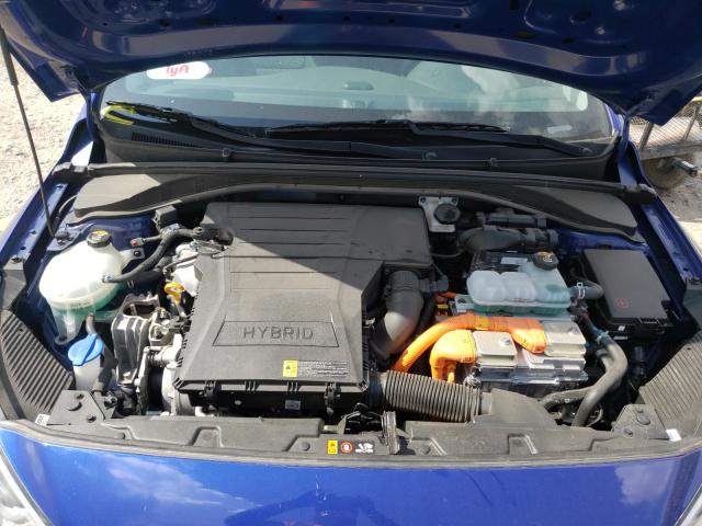 Photo 6 VIN: KMHC65LC5KU165760 - HYUNDAI IONIQ BLUE 