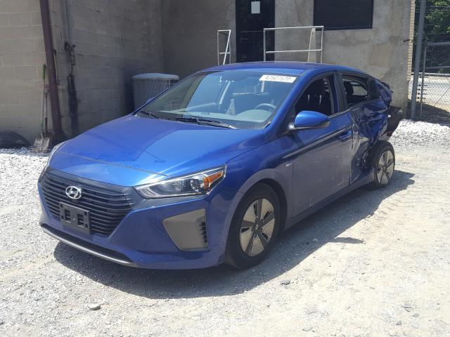 Photo 1 VIN: KMHC65LC5KU166049 - HYUNDAI IONIQ BLUE 