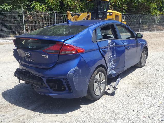 Photo 3 VIN: KMHC65LC5KU166049 - HYUNDAI IONIQ BLUE 