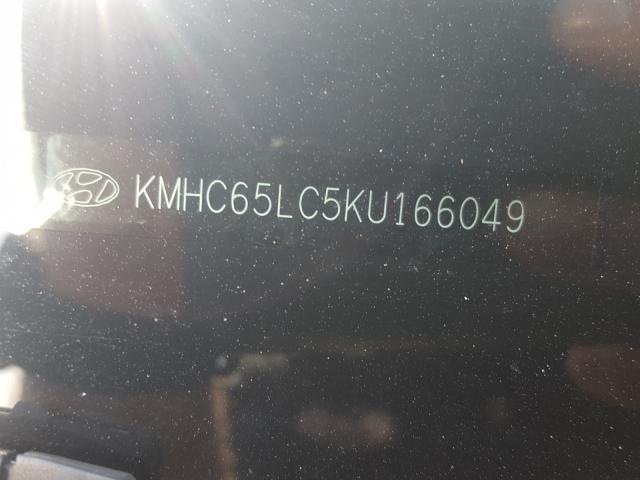 Photo 9 VIN: KMHC65LC5KU166049 - HYUNDAI IONIQ BLUE 