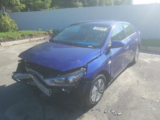 Photo 1 VIN: KMHC65LC5KU173924 - HYUNDAI IONIQ BLUE 