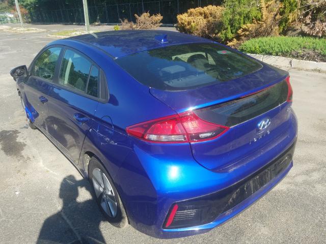 Photo 2 VIN: KMHC65LC5KU173924 - HYUNDAI IONIQ BLUE 