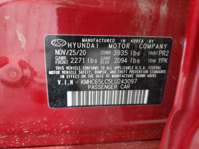 Photo 11 VIN: KMHC65LC5LU243097 - HYUNDAI IONIQ 